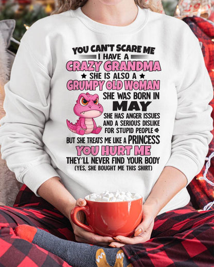 You Can’t Scare Me - Gift For Grandson And Granddaughter From Grandma - XUAN05 (SKU09-130-05)