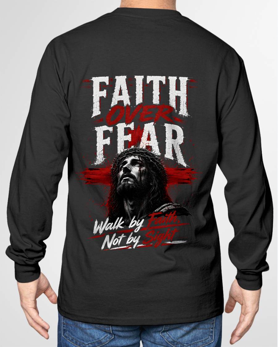 "WALK BY FAITH - NOT BY SIGHT" – T-SHIRT FOR MEN – tracy00 (SKU2608-76)