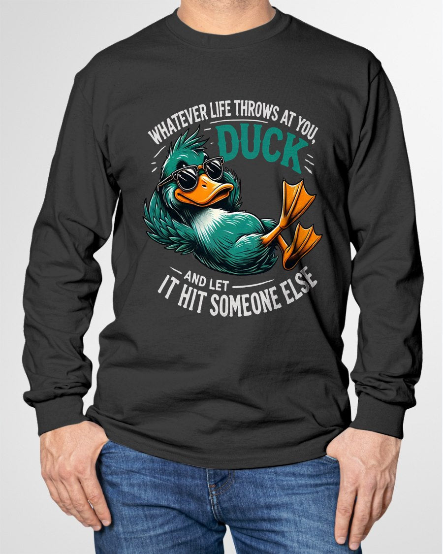 Funny Duck Graphic Tees Men Women Teens Funny Quote Gift T-Shirt For MAN - TRACY00 (SKU-TRAN-120504)