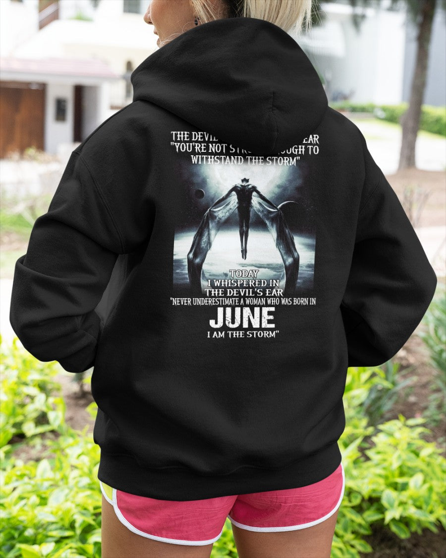 June - The Devil Whispered In My Ear - T-Shirt For Woman - XUAN06 (SKU-CHAUU-06)