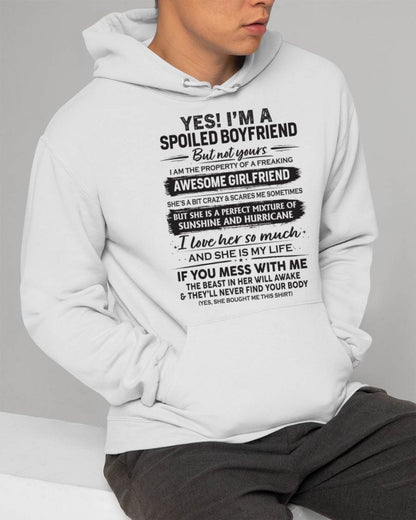 I'M A SPOILED BOYFRIEND - GIFT FROM WIFE/GIRLFRIEND - tracy00 (SKU26T-01250-00)