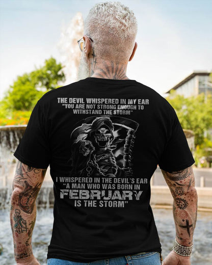 February - The Devil Whispered In My Ear - T-Shirt For Man - XUAN02 (SKU08-87-02)