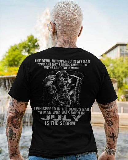 July - The Devil Whispered In My Ear - T-Shirt For Man - XUAN07 (SKU08-87-07)