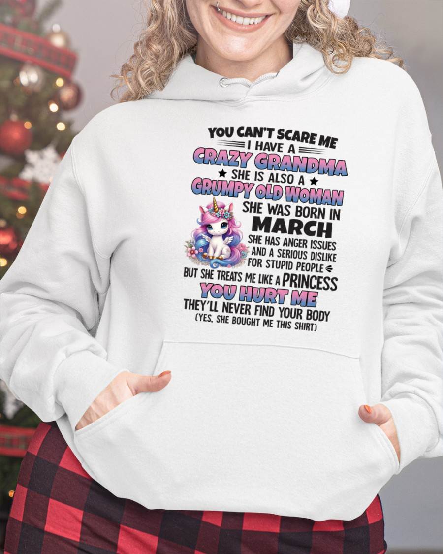 MARCH - YOU CAN'T SCARE ME - GIFT FROM GRANDMA - tracy03 (SKU09-106-03)