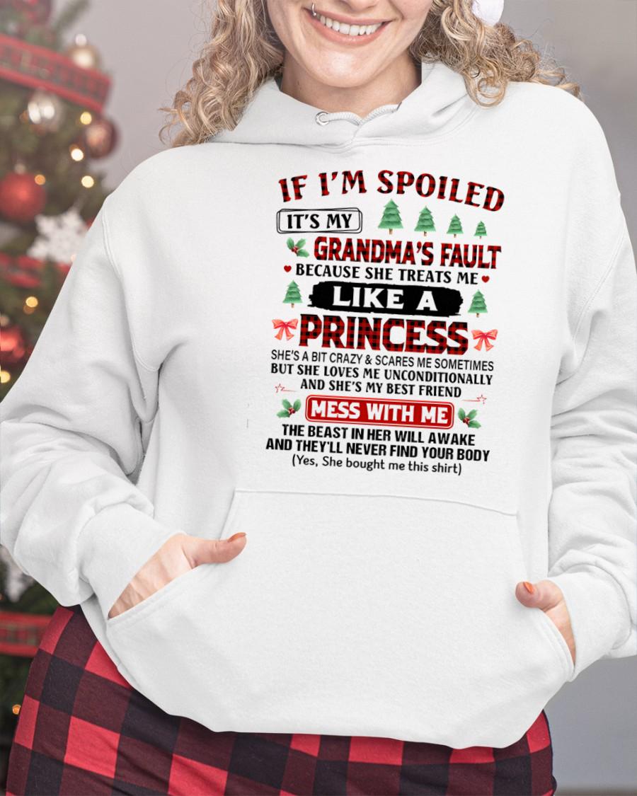 CHRISTMAX T-SHRIT FOR GRANDDAUGHTER - GIFT FROM GRANDMA - tracy00