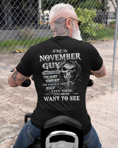 NOVEMBER - I HAVE 3 SIDES - T-SHIRT FOR MAN - XUAN11 (SKU07-60-11)