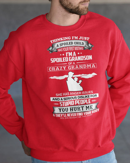 Spoiled by Grandma Shirt – From Grandma to Grandson tracy00 (SKU-GMS2-00)