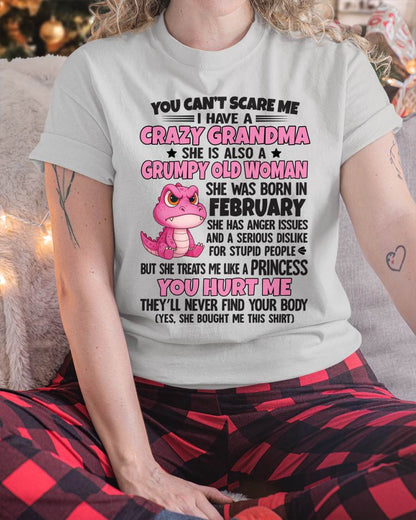 You Can’t Scare Me - Gift For Grandson And Granddaughter From Grandma - XUAN02 (SKU09-130-02)