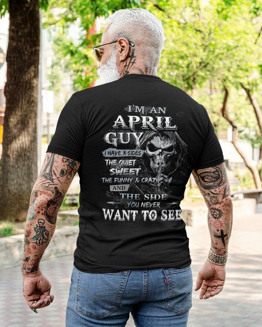 APRIL - I HAVE 3 SIDES - T-SHIRT FOR MAN - XUAN04 (SKU07-60-04)