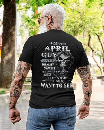 APRIL - I HAVE 3 SIDES - T-SHIRT FOR MAN - XUAN04 (SKU07-60-04)