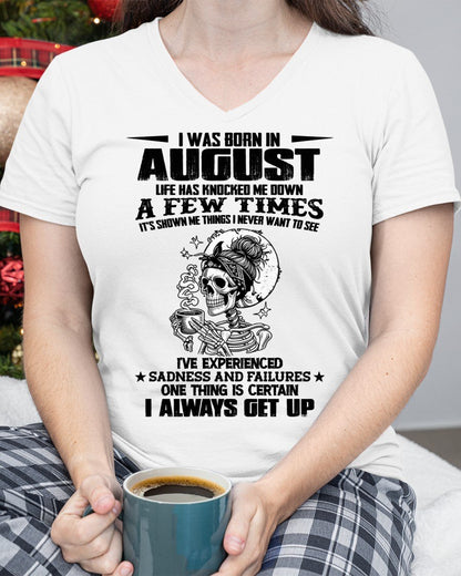 AUGUST - LIFE HAS KNOCKED ME DOWN A FEW TIMES For WOMAN - TRACY08 (SKU2606-338-08)