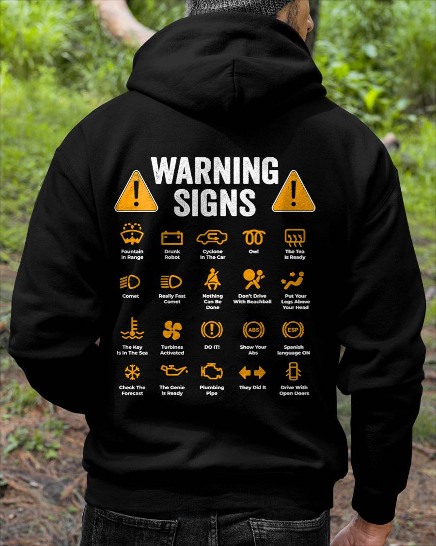 Warning Signs - Gift For Mechanic - XUAN (SKUM08-D00)