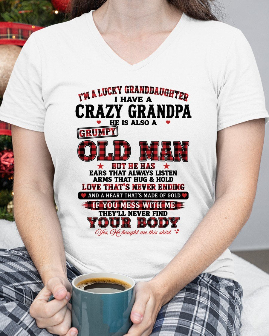 LUCKY GRANDDAUGHTER HAVE A GRANDPA From GRANDPA - TRACY00 (SKU2609-30-00)
