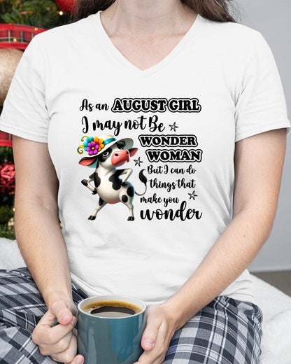 As a AUGUST GIRL I may not Be WONDER WOMAN For WOMAN - TRACY08(SKU2605-03-08)