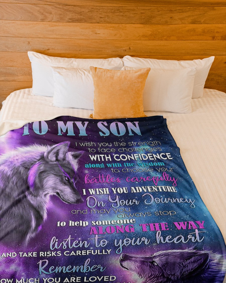 The Perfect Gift For Your Son Blanket - From Dad (SKUB10-BXUAN)