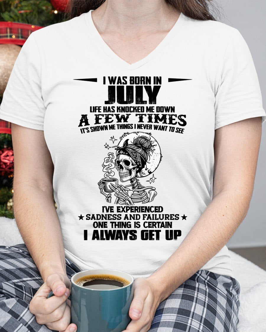 JULY - LIFE HAS KNOCKED ME DOWN A FEW TIMES For WOMAN - TRACY07 (SKU2606-338-07)