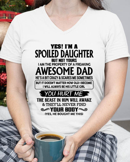 "I WILL ALWAYS BE LITTLE GIRL OF MY DAD" – SPECIAL GIFT FROM DAD – tracy00 (SKU2607-107-00)