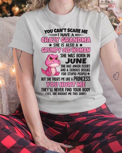 You Can’t Scare Me - Gift For Grandson And Granddaughter From Grandma - XUAN06 (SKU09-130-06)