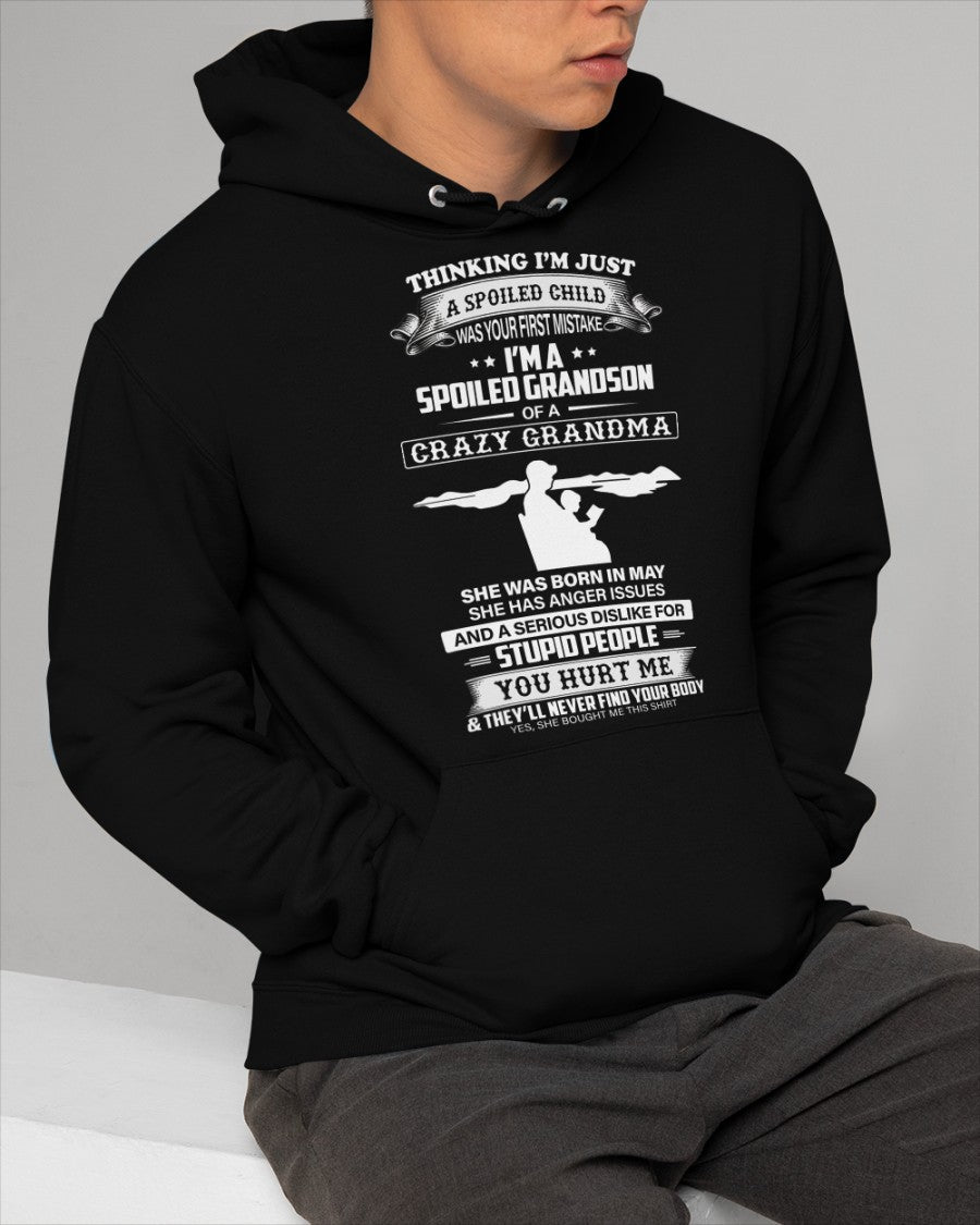 Spoiled by Grandma Shirt May Edition – From Grandma to Grandson tracy05 (SKU-GMS2-05)