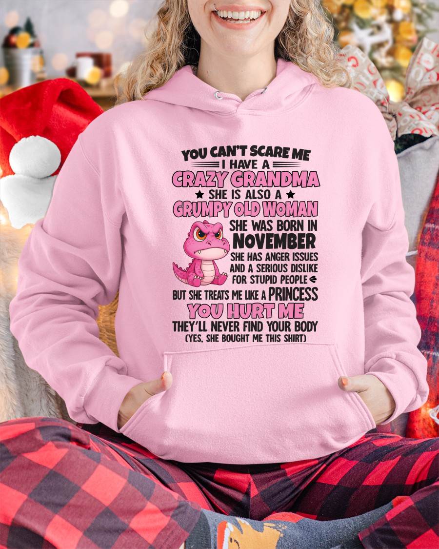 You Can’t Scare Me - Gift For Grandson And Granddaughter From Grandma - XUAN11 (SKU09-130-11)