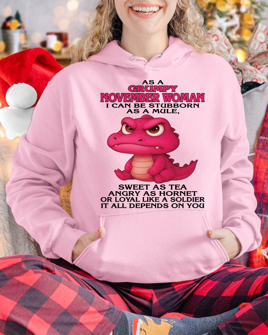 As A Grumpy January Woman - T Shirt For Woman - XUAN11 (SKU09-31-11)