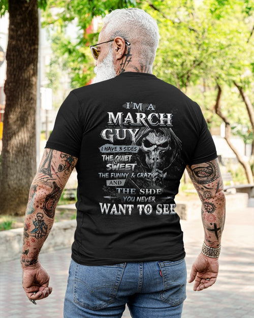 MARCH - I HAVE 3 SIDES - T-SHIRT FOR MAN - XUAN03 (SKU07-60-03)