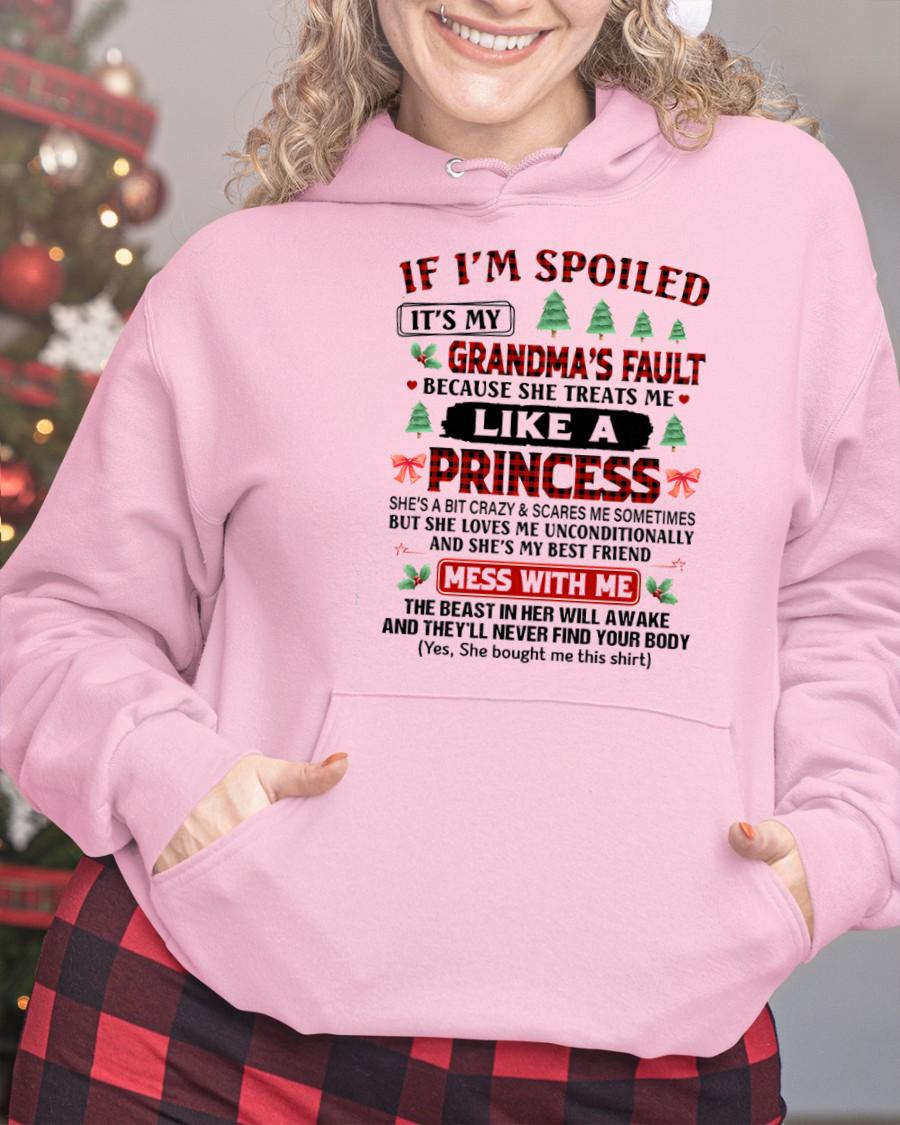 CHRISTMAX T-SHRIT FOR GRANDDAUGHTER - GIFT FROM GRANDMA - tracy00