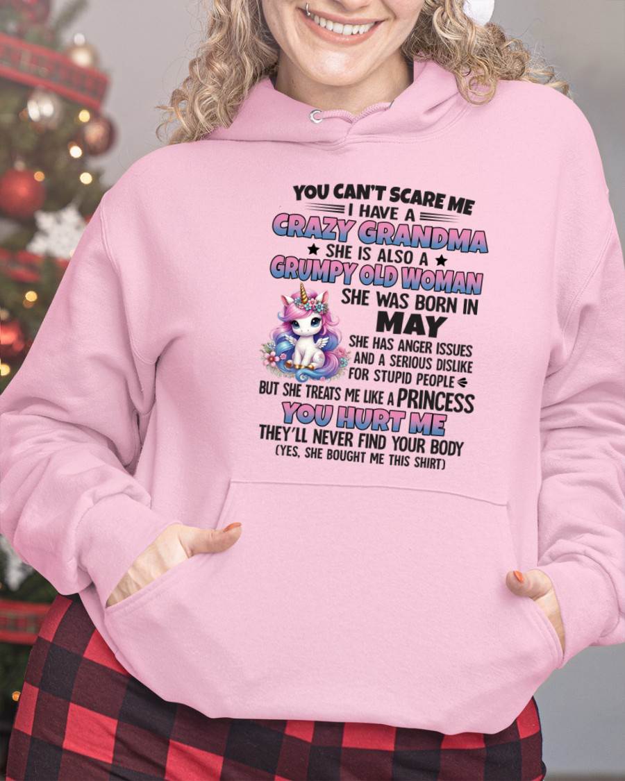 MAY - YOU CAN'T SCARE ME - GIFT FROM GRANDMA - tracy05 (SKU09-106-05)