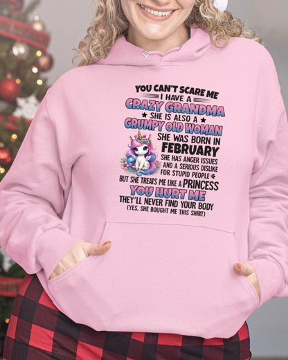 FEBRUARY - YOU CAN'T SCARE ME - GIFT FROM GRANDMA - tracy02 (SKU09-106-02)