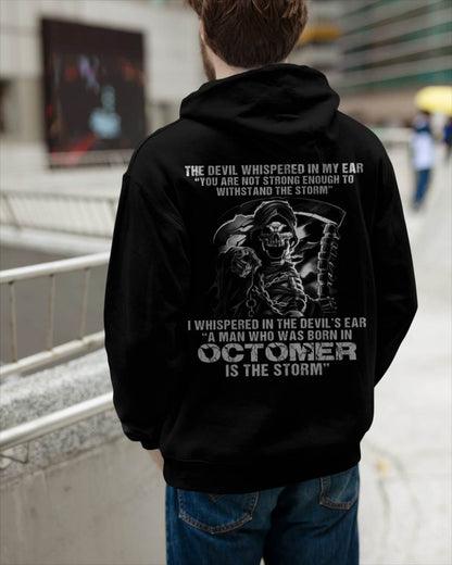 October - The Devil Whispered In My Ear - T-Shirt For Man - XUAN10 (SKU08-87-10)