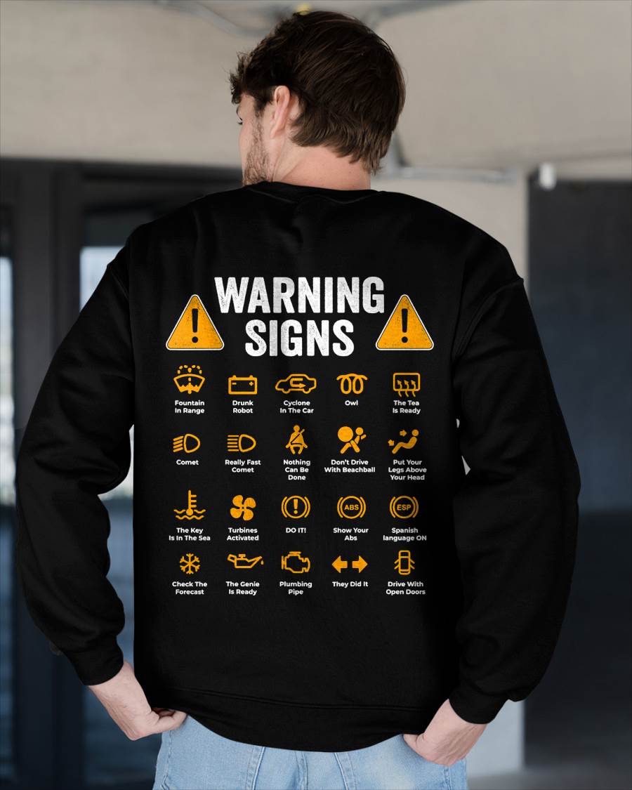 Warning Signs - Gift For Mechanic - XUAN (SKUM08-D00)