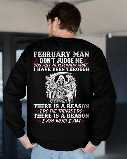February Man Don't Judge Me – T-Shirt For Man – XUAN02 (SKU10-49-02)
