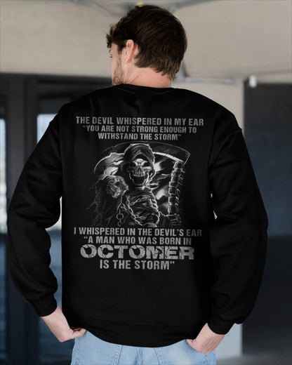 October - The Devil Whispered In My Ear - T-Shirt For Man - XUAN10 (SKU08-87-10)
