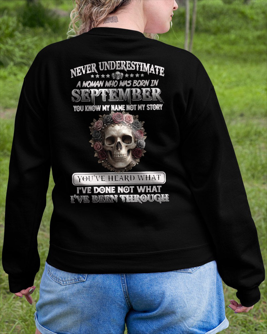 SEPTEMBER - I'VE BEEN THROUGH T-Shirt For WOMAN - TRACY09 (SKU2605-410-09)