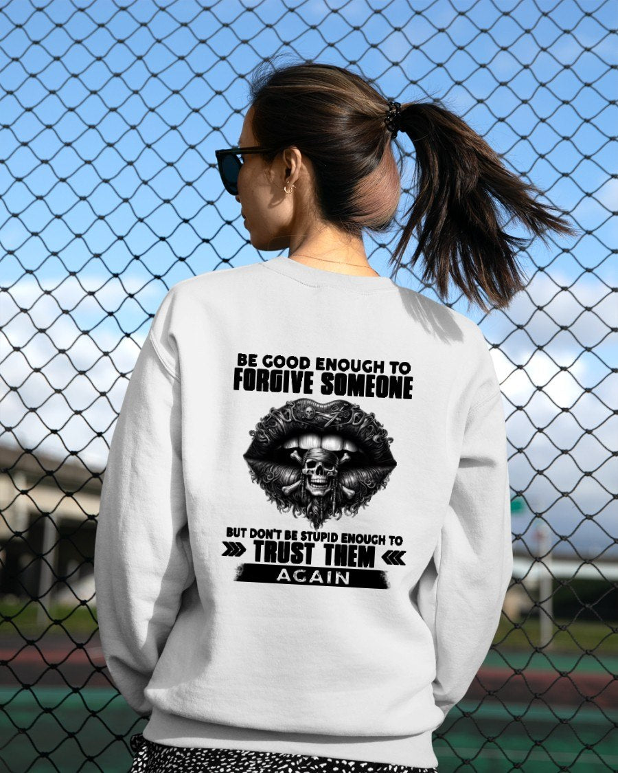 DON'T BE STUPID ENOUGH TO TRUST THEM For WOMAN T-Shirt - TRACY00 (SKU2605-422-00)