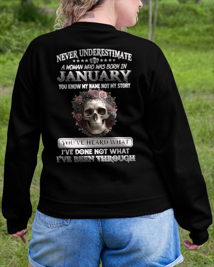 JANUARY - I'VE BEEN THROUGH T-Shirt For WOMAN - TRACY01 (SKU2605-410-01)