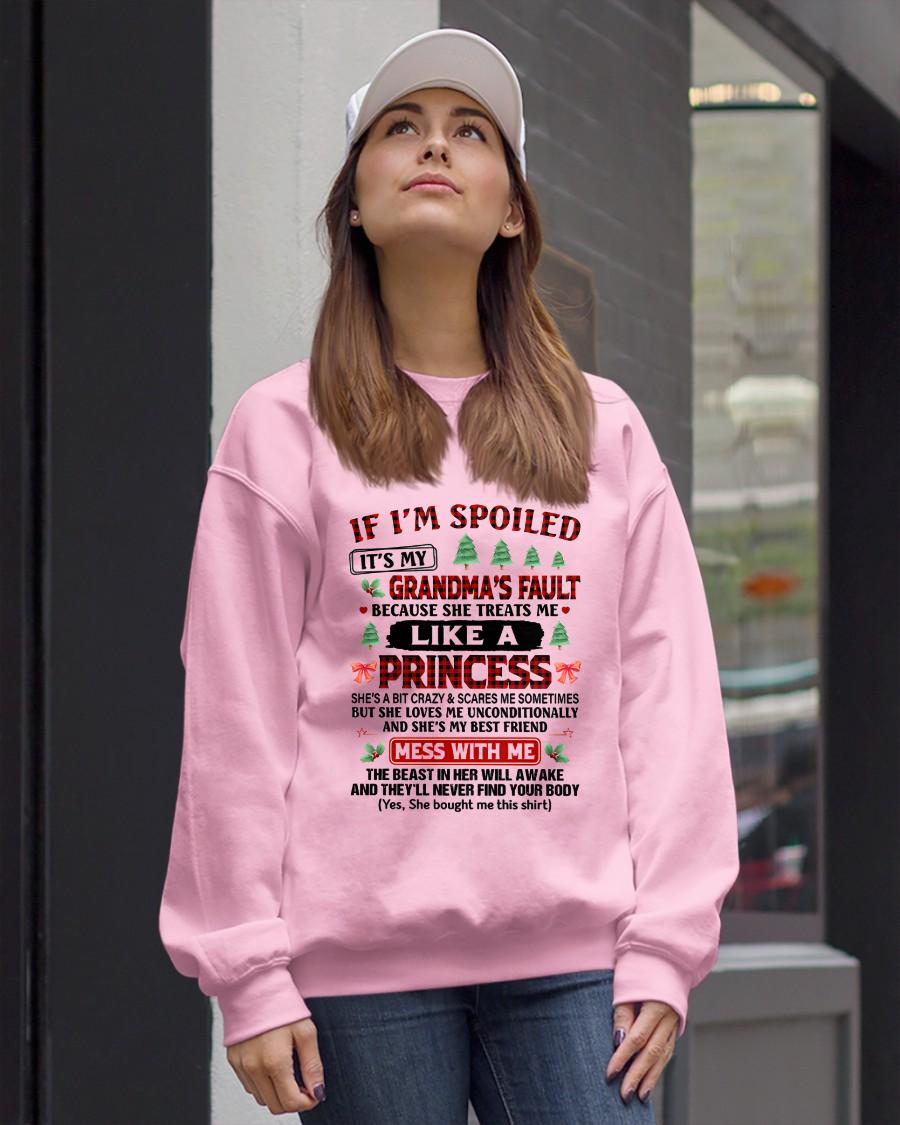CHRISTMAX T-SHRIT FOR GRANDDAUGHTER - GIFT FROM GRANDMA - tracy00