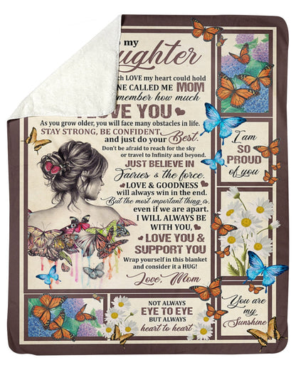 Special blanket for Daughter - From Mom