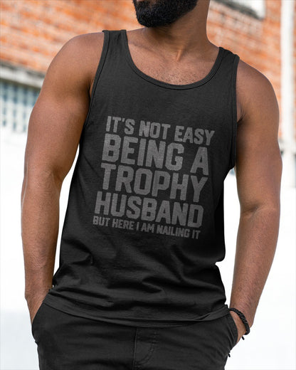 Vintage Funny Wedding Anniversary Design For Husband Mens T-Shirt From WIFE - TRACY00 (SKU-TRAN-1305019)