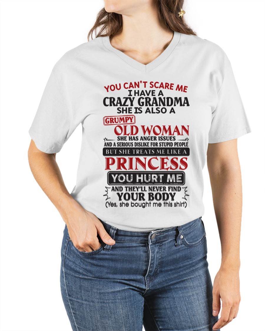 You Can't Scare Me - Gift For Grandson And Granddaughter From Grandma - XUAN00 (SKU10-76-00)