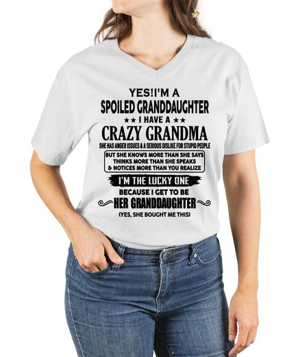 LUCKY GRANDDAUGHTER! - FROM GRANDMA - tracy00 (SKU12-119-00)