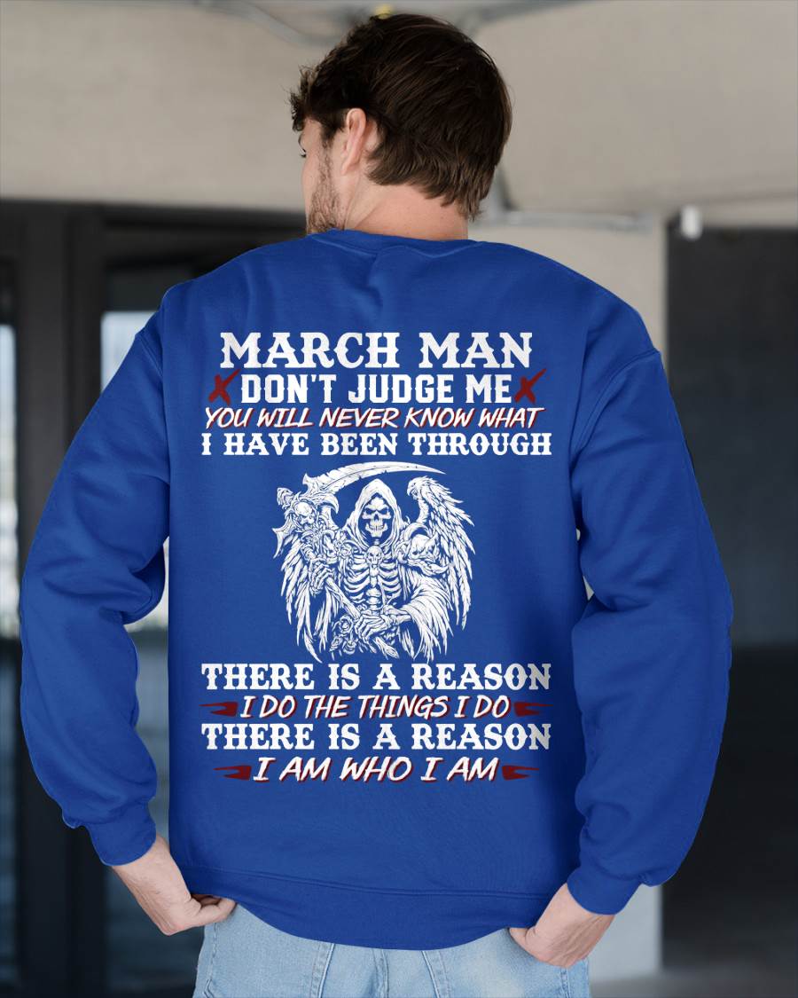 March Man Don't Judge Me – T-Shirt For Man – XUAN03 (SKU10-49-03)