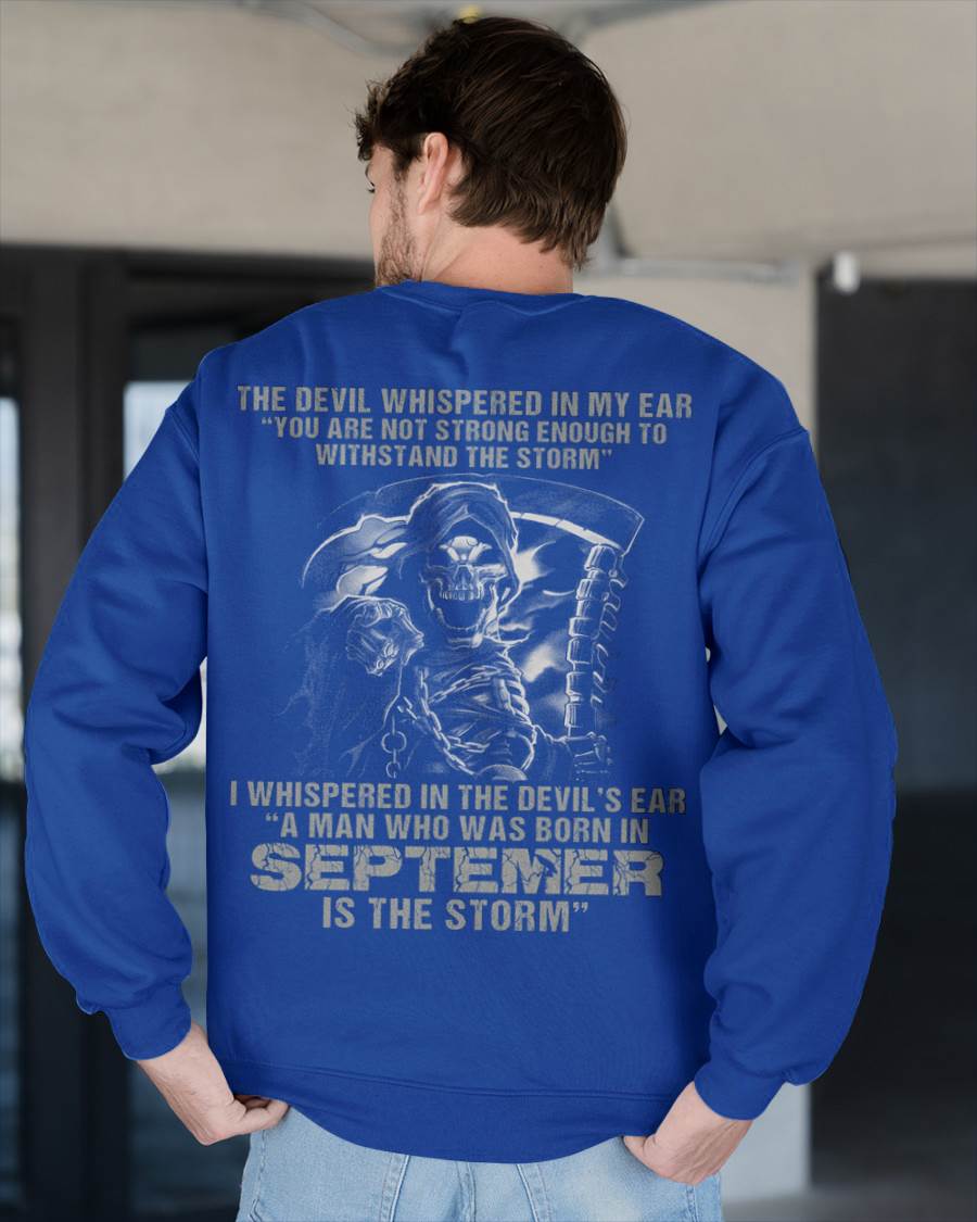 September - The Devil Whispered In My Ear - T-Shirt For Man - XUAN09 (SKU08-87-09)
