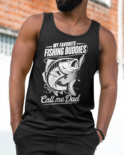 My Favorite Fishing Buddies Call Me Dad T-Shirt For MAN - TRACY00 (SKU-TRAN-120509)