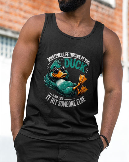 Funny Duck Graphic Tees Men Women Teens Funny Quote Gift T-Shirt For MAN - TRACY00 (SKU-TRAN-120504)