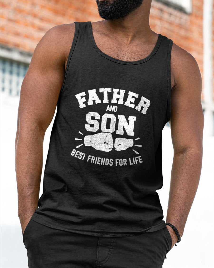 Father and Son Best Friends for Life T-Shirt From MOM - TRACY00 (SKU-TRAN-120506)