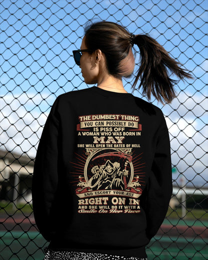 MAY - THE DUMBEST THING YOU CAN POSSIBLY T-shirt For WOMAN - TRACY05 (SKU2605-290-05)