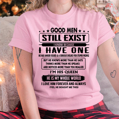 Good men Still Exist - gift for your girlfriend, wife from Husband - XUAN00 (SKU-GM-00)