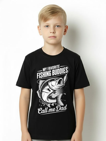 My Favorite Fishing Buddies Call Me Dad T-Shirt For MAN - TRACY00 (SKU-TRAN-120509)