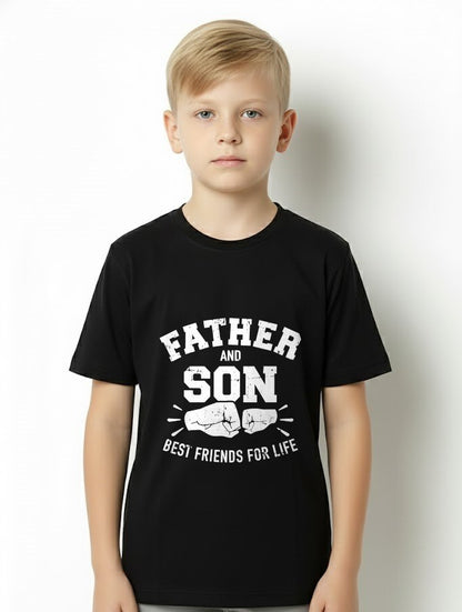 Father and Son Best Friends for Life T-Shirt From MOM - TRACY00 (SKU-TRAN-120506)